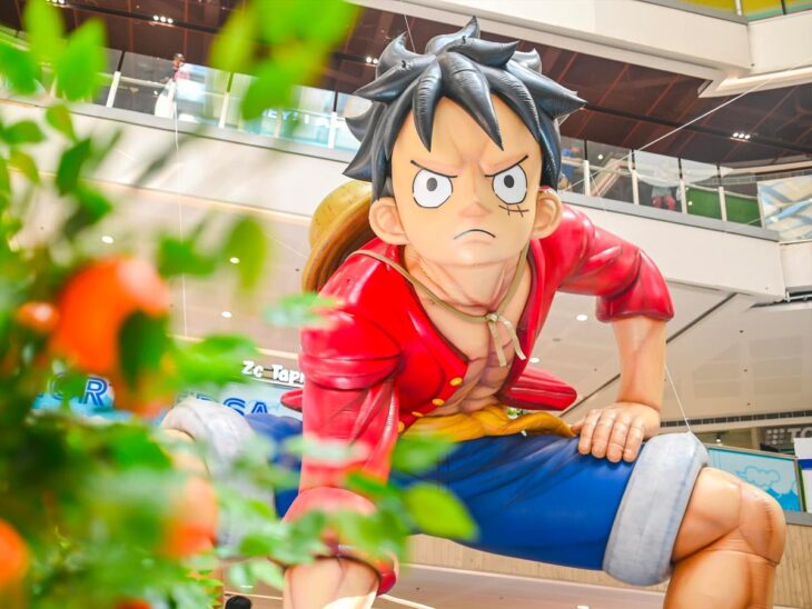 One Piece Installation at Animezing North 2023 SM City North EDSA