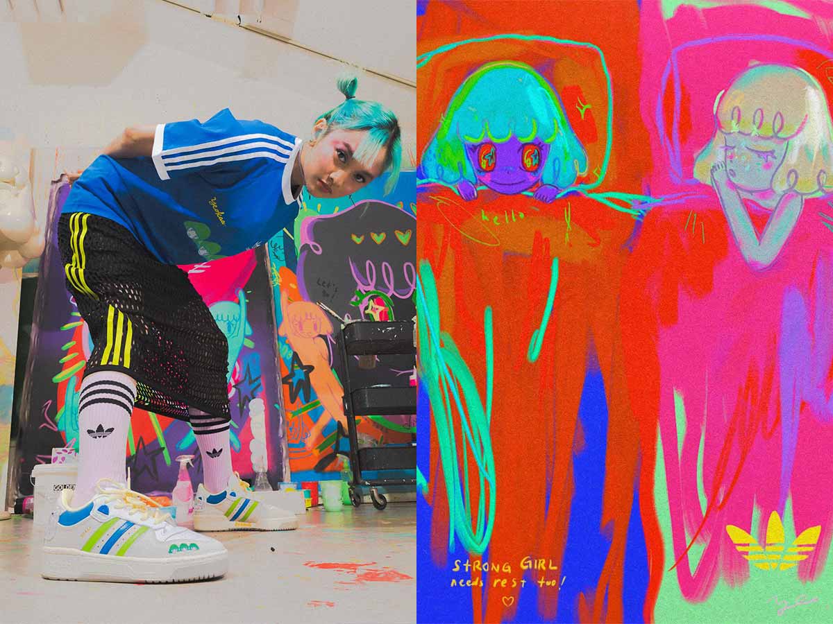 Yeo Kaa, Filipina Artist, Adidas Rivalry Low 86, Collaboration