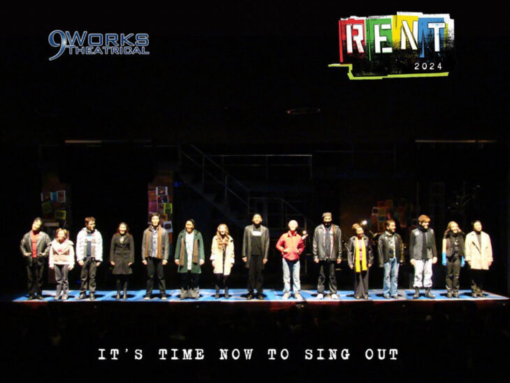 Filipino Cast Broadway Musical Rent"