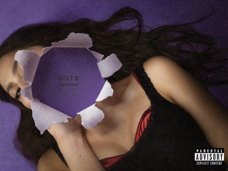 Olivia Rodrigo spilled album cover