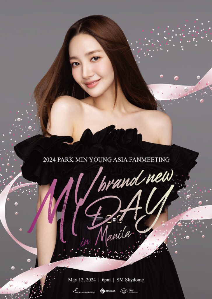 Park Min-young Manila Fan Meet ticket price poster