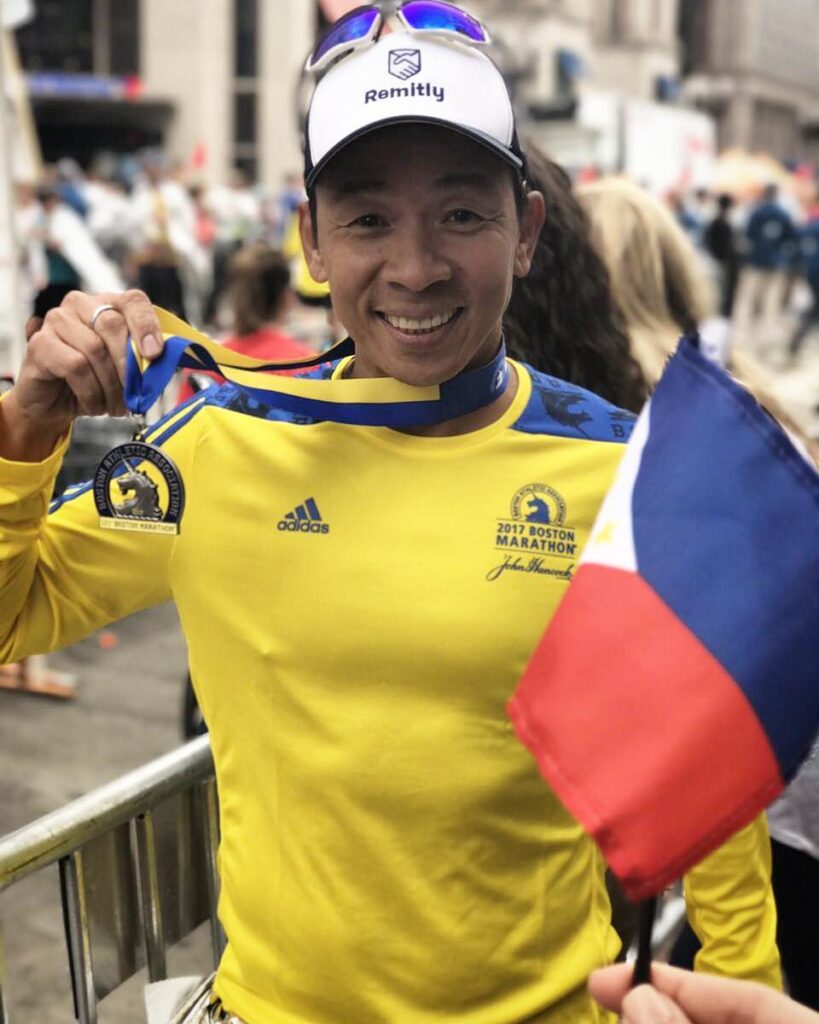 Kim Atienza Filipino Celeb Running in marathon