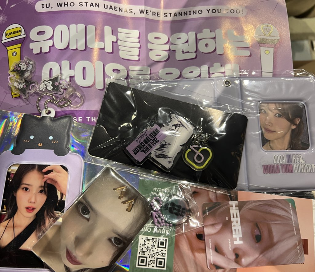 IU HEREH World Tour in Manila gift to fans