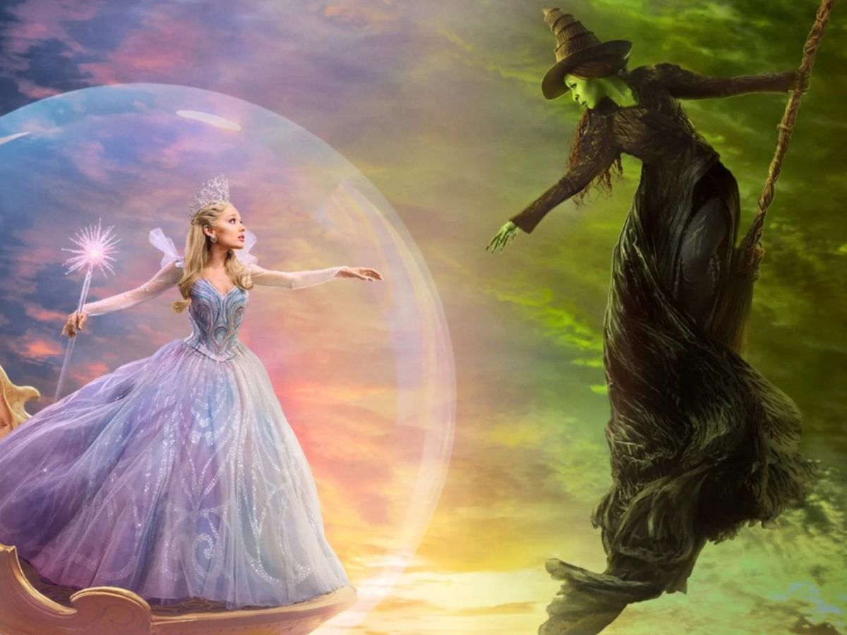 Promotional poster for Wicked: For Good trailer