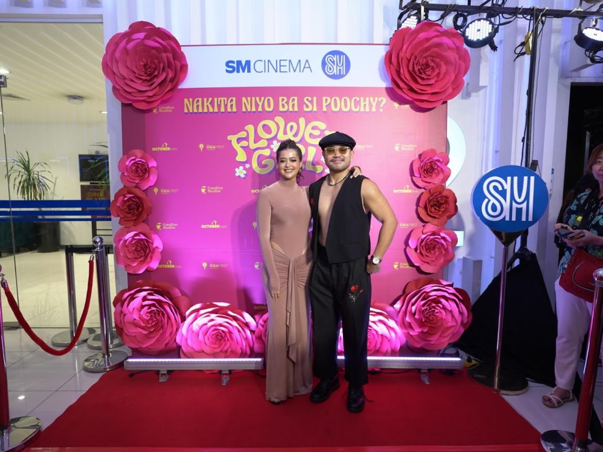 Sue Ramirez with Director Fatrick Tabada at Flower Girl’s Premiere Night