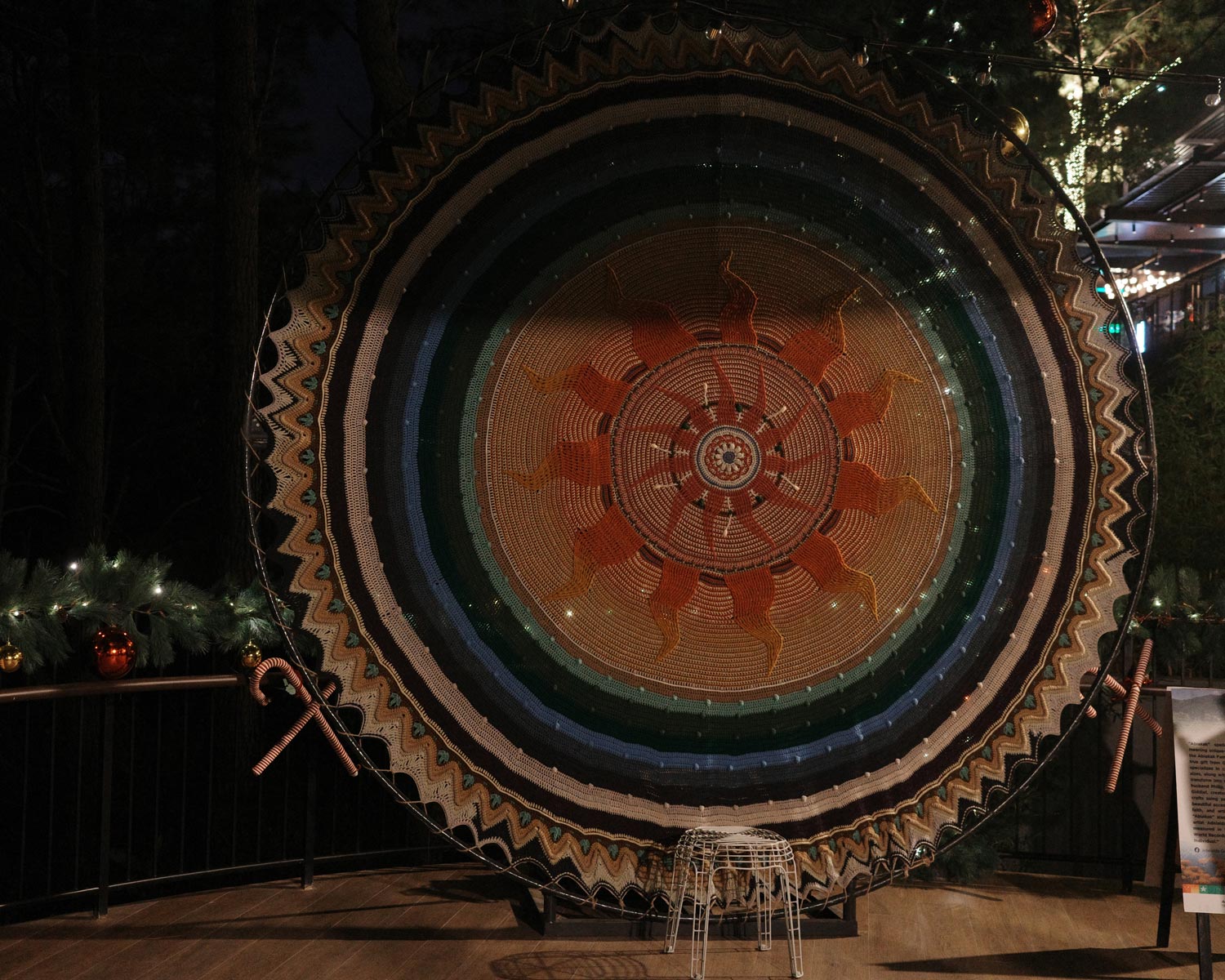 Mt. Camisong installation by the Abiakak Family (Abiakak = “kakaiba” backwards), led by Adelaida Guia